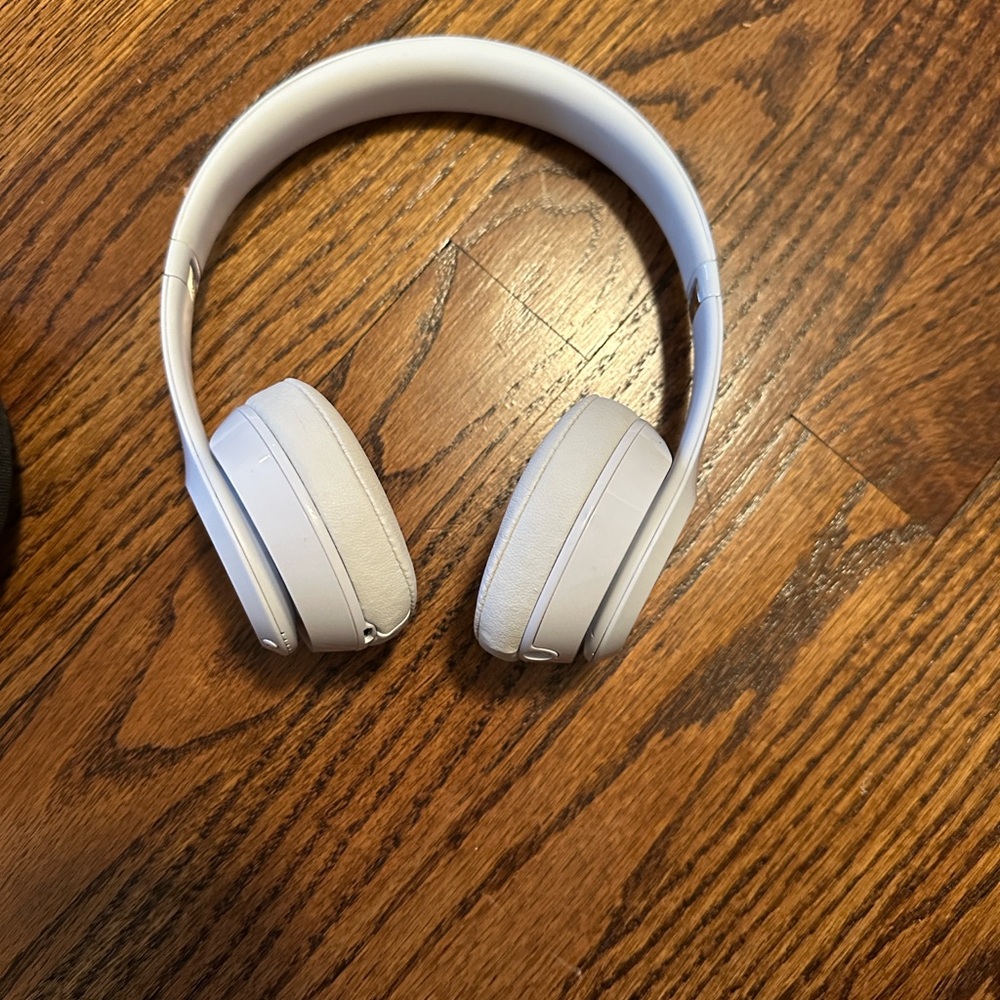 Beats White Over-Ear Headphones